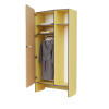 Шкаф для верхней одежды персонала во входную группу из коллекции мебели «НЕГА» (желтый) - «globural.ru» - Пенза