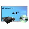 Интерактивная панель 43" (встроенный ПК, Win10) - «globural.ru» - Пенза