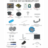 Robo kit DIYGO Мобильный робот с колесами всенаправленного движения - «globural.ru» - Пенза