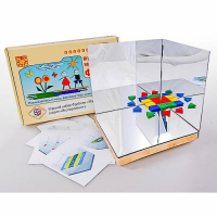 Игровой набор Фребеля "Мозаика геометрическая 3D" - «globural.ru» - Пенза