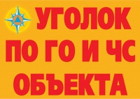Комплект плакатов "Уголок по ГО и ЧС объекта" - «globural.ru» - Пенза