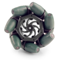 Технологичное колесо Mecanum 4" Mecanum Wheel 4" для конструктора VEX (4 штуки в упаковке) - «globural.ru» - Пенза