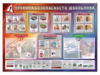 Стенд-уголок "Правила безопасности школьника" - «globural.ru» - Пенза