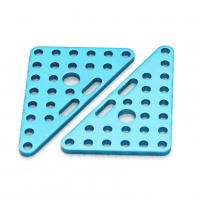 Треугольная пластина из анодированного алюминия Triangle Plate 6*8 (Pair) - «globural.ru» - Пенза