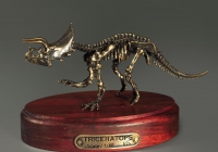 Модель скелета динозавра Triceratops - «globural.ru» - Пенза