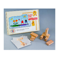 Игровой набор Фребеля "Кирпичики" (серия "Эксперимент") - «globural.ru» - Пенза