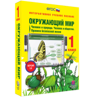 Окружающий мир 1 класс. Человек и природа. Человек и общество. Правила безопасной жизни - «globural.ru» - Пенза