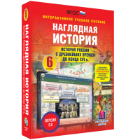 Наглядная история. История России с древнейших времен до конца XVI века. 6 класс - «globural.ru» - Пенза