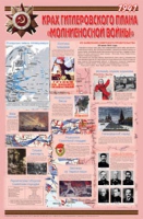 Плакат "Великая Отечественная война: Крах гитлеровского плана «молниеносной войны»" - «globural.ru» - Пенза
