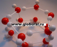 Модель "Кристаллическая решетка льда" (демонстрационная) - «globural.ru» - Пенза