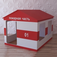 Детский игровой домик «Пожарная служба» - «globural.ru» - Пенза