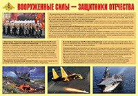 Плакат "Вооруженные Силы – защитники Отечества" - «globural.ru» - Пенза