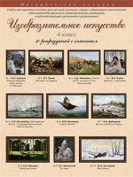 Набор репродукций "Изобразительное искусство" 4 класс (10 репродукций) - «globural.ru» - Пенза