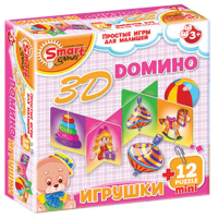 Комплект развивающих игр 3-5 лет. 3D домино (3-5 лет) - «globural.ru» - Пенза