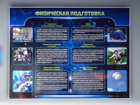 Стенд "Физическая подготовка" (вариант 2) - «globural.ru» - Пенза