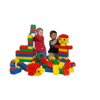 Набор мягких кубиков "LEGO SOFT" - «globural.ru» - Пенза