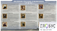 Стенд "Великие русские художники" - «globural.ru» - Пенза