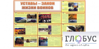 Стенд "Уставы закон жизни воинов" - «globural.ru» - Пенза