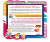 Стенд "Возрастные особенности ребенка" - «globural.ru» - Пенза
