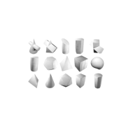 Комплект гипсовых моделей геометрических тел  - «globural.ru» - Пенза