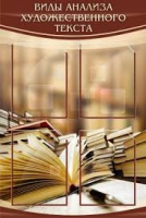 Стенд "Виды анализа художественного текста" - «globural.ru» - Пенза