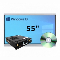 Интерактивная панель 55" (встроенный ПК, Win10) - «globural.ru» - Пенза