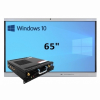Интерактивная панель 65" (встроенный ПК Win10, Intel i5) - «globural.ru» - Пенза