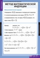 Математика. Комбинаторика (комплект таблиц) - «globural.ru» - Пенза
