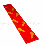Дорожка массажная со следами(в чехле из кожи) - «globural.ru» - Пенза