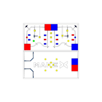 Соревновательное поле с элементами MakeX 2019 City Guardian Arena Expansion Kit for Blue Planet - «globural.ru» - Пенза