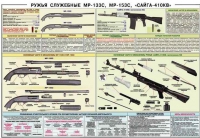 Плакат "Ружья служебные МР-133С, МР-153С, Сайга-410КВ" - «globural.ru» - Пенза