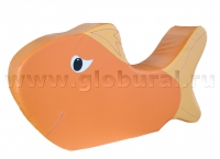 Напольная игрушка "Рыбка" с аппликацией (ВИК) - «globural.ru» - Пенза