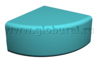 Угловой пуфик 60*60*32см (ВИК) - «globural.ru» - Пенза