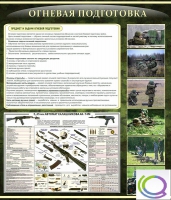 Стенд "Огневая подготовка" (вариант 3) - «globural.ru» - Пенза