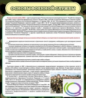 Стенд "Основы военной службы" - «globural.ru» - Пенза