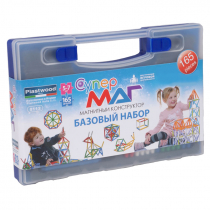 Магнитный конструктор Супермаг. Базовый набор 5-7 лет - «globural.ru» - Пенза