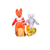 Набор шагающих кукол к сказке "Кот, Петух и Лиса" - «globural.ru» - Пенза
