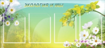 Стенд "Экология и мы" - «globural.ru» - Пенза