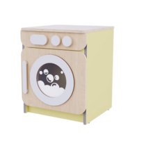 Стиральная машина из коллекции «НЕГА» (желтый) - «globural.ru» - Пенза