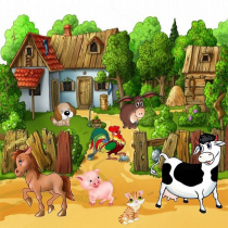 Свето-звуковая панель "Ферма" - «globural.ru» - Пенза