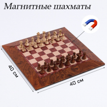 Шахматы магнитные доска и фигуры из пластика - «globural.ru» - Пенза