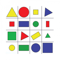 Тематическое поле-маршрутизатор  для мини-робота «Цвета и формы» - «globural.ru» - Пенза