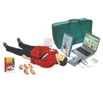 "Максим В/Р" Тренажёр сердечно-лёгочной и мозговой реанимации взрослого и ребёнка с обучающей компьютерной анимационной программой - «globural.ru» - Пенза