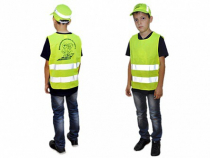 Световозвращающий жилет-накидка для пешеходов - «globural.ru» - Пенза