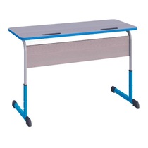 Парта двухместная Smarty Key с полиуретановой кромкой регулируемая по высоте - «globural.ru» - Пенза