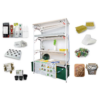 Комплект конструктор "Гидропонная установка 2 способа выращивания" 1400•600•1500мм - «globural.ru» - Пенза