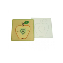 Части яблока с контуром - «globural.ru» - Пенза