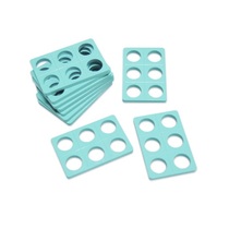 Нумирошка. Набор из 10 пластиковых форм - «Шестерки» по методике Нумикон - «globural.ru» - Пенза