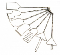 Комплект "Постановочные зонды с витыми ручками с колпачками по Волковой Л.С." (7 штук) - «globural.ru» - Пенза