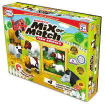 Магнитный конструктор "Смешай и собери". Животные фермы. Стартовый набор - «globural.ru» - Пенза